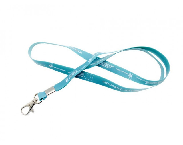 Smycz Silikonowa PVC z logo firmy w LazyStore!