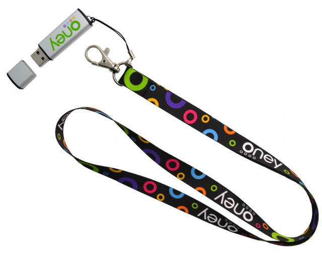 Smycz z PenDrive z logo firmy w LazyStore!