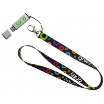 Smycz z PenDrive z logo firmy w LazyStore!