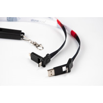 Pier Luigi Smycz - kabel ładujący 6 w 1 z logo firmy w LazyStore!