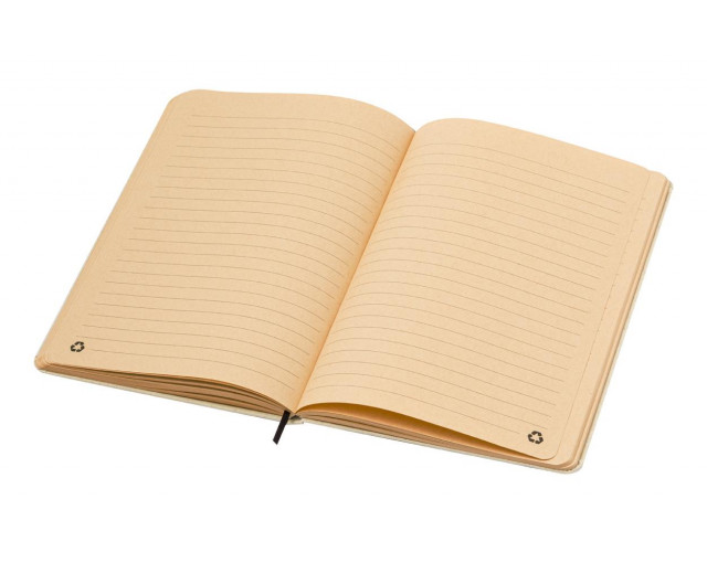 Notes z papieru z trawy