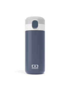 Monbento - Kubek termiczny Pop, Blue Infinity z logo firmy w LazyStore!