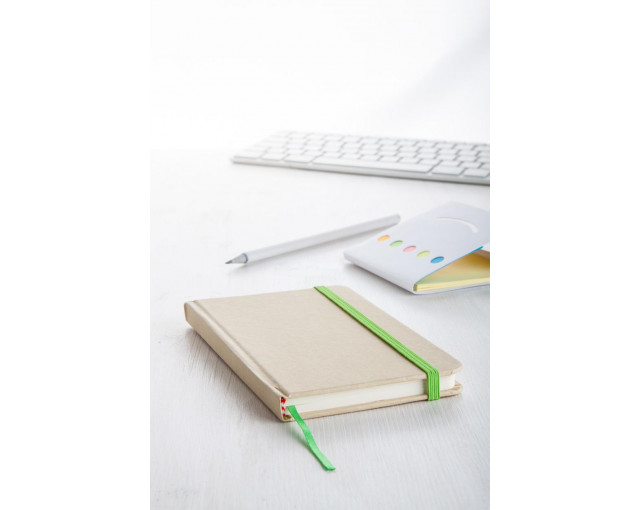 Notebook z papieru ekologicznego.