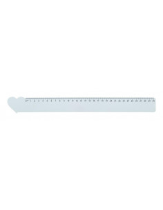 Linijka 30cm, serce 2