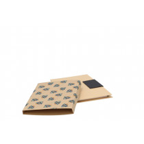 Personalizowany rękaw z papieru kraft