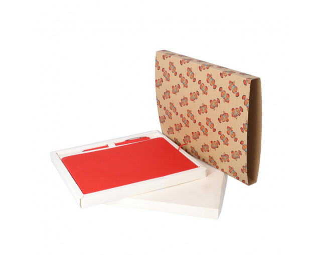 Personalizowany rękaw z papieru kraft