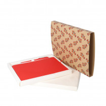 Personalizowany rękaw z papieru kraft