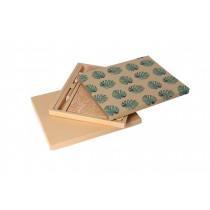 Personalizowany rękaw z papieru kraft