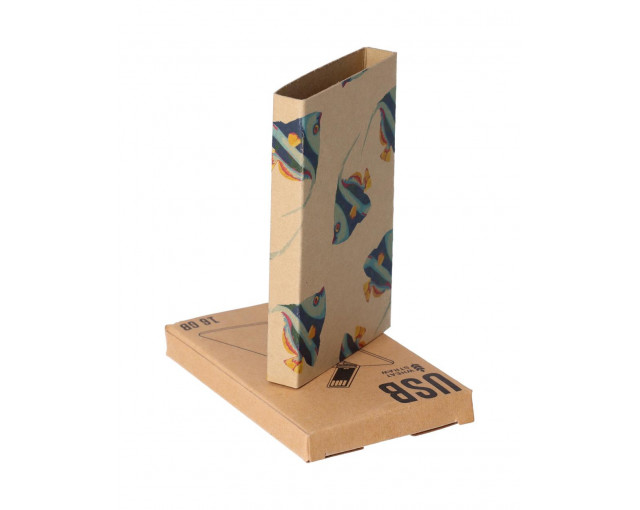 Personalizowany rękaw z papieru kraft