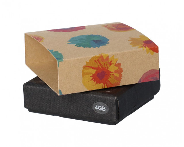 Personalizowany rękaw z papieru kraft