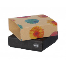 Personalizowany rękaw z papieru kraft