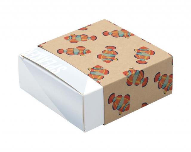Personalizowany rękaw z papieru kraft