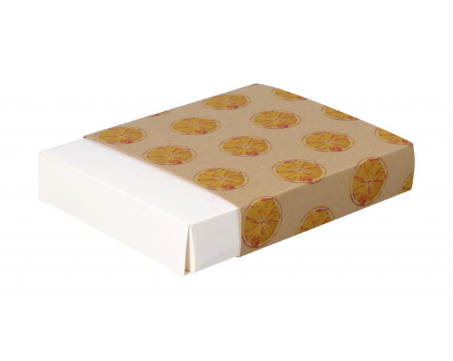 Personalizowany rękaw z papieru kraft