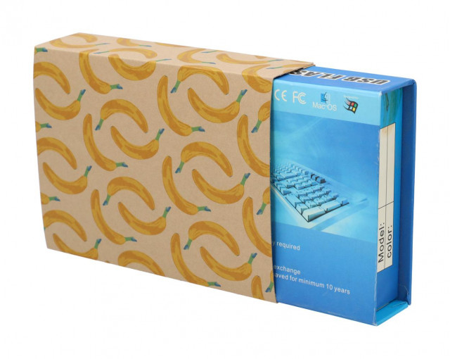Personalizowany rękaw z papieru kraft