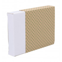 Personalizowany rękaw z papieru kraft