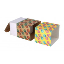 Personalizowany rękaw z papieru kraft