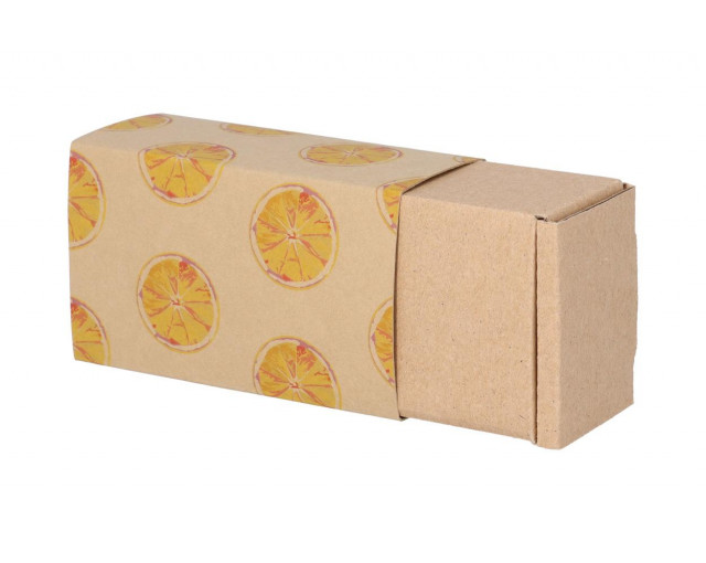 Personalizowany rękaw z papieru kraft