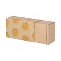 Personalizowany rękaw z papieru kraft