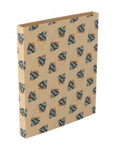 Personalizowany rękaw z papieru kraft