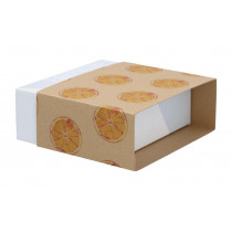 Personalizowany rękaw z papieru kraft