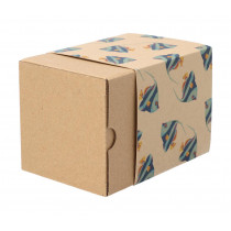 Personalizowany rękaw z papieru kraft