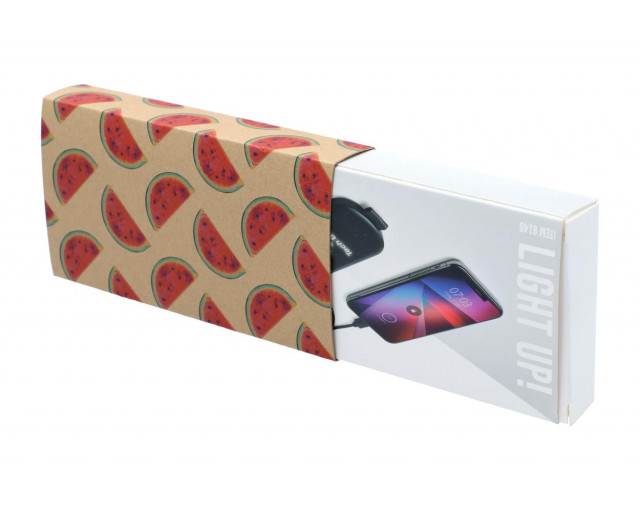 Personalizowany rękaw z papieru kraft