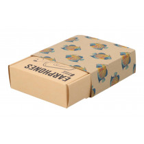 Personalizowany rękaw z papieru kraft