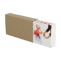 Personalizowany rękaw z papieru kraft