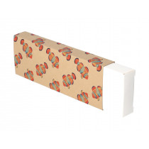 Personalizowany rękaw z papieru kraft