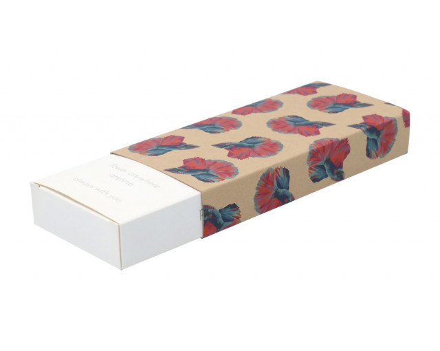 Personalizowany rękaw z papieru kraft