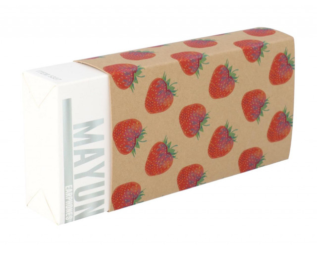 Personalizowany rękaw z papieru kraft