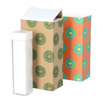 Personalizowany rękaw z papieru kraft