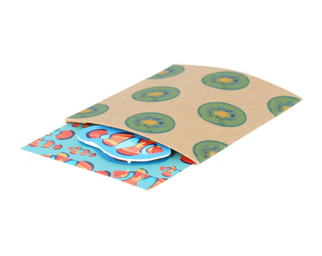 Personalizowany rękaw z papieru kraft