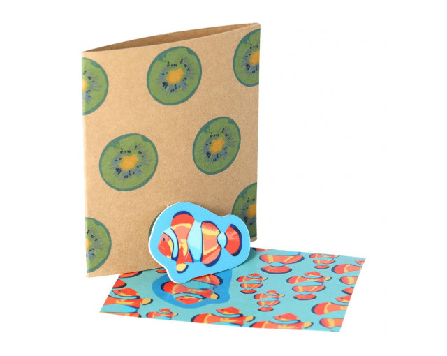 Personalizowany rękaw z papieru kraft