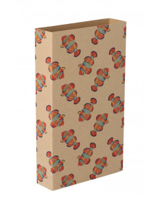 Personalizowany rękaw z papieru kraft