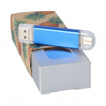 Personalizowany rękaw z papieru kraft