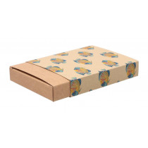 Personalizowany rękaw z papieru kraft