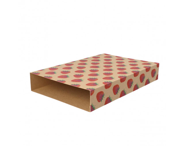 Personalizowany rękaw z papieru kraft