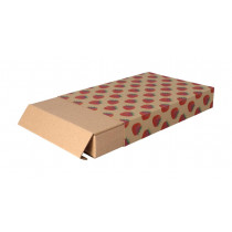 Personalizowany rękaw z papieru kraft