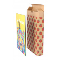 Personalizowany rękaw z papieru kraft