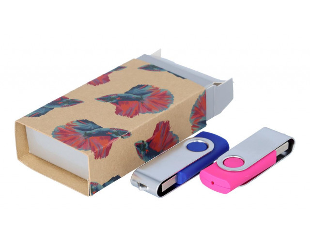 Personalizowany rękaw z papieru kraft