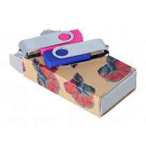 Personalizowany rękaw z papieru kraft