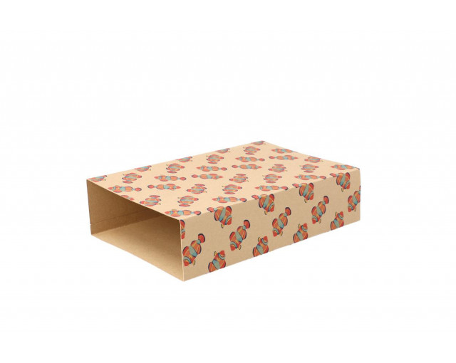 Personalizowany rękaw z papieru kraft