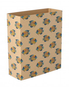 Personalizowany rękaw z papieru kraft
