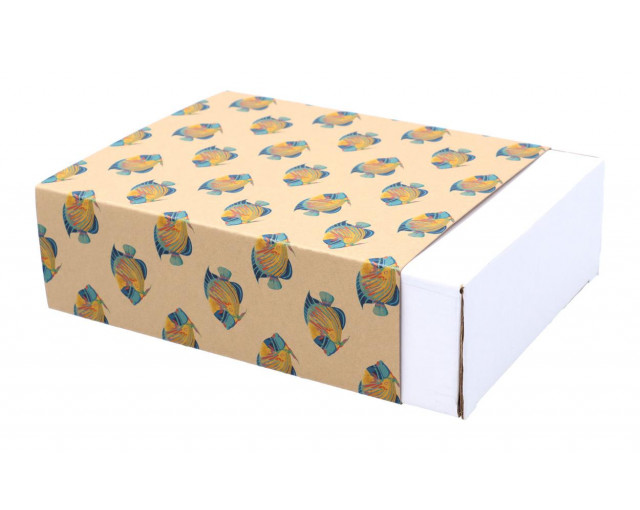 Personalizowany rękaw z papieru kraft