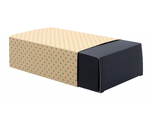Personalizowany rękaw z papieru kraft