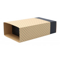 Personalizowany rękaw z papieru kraft