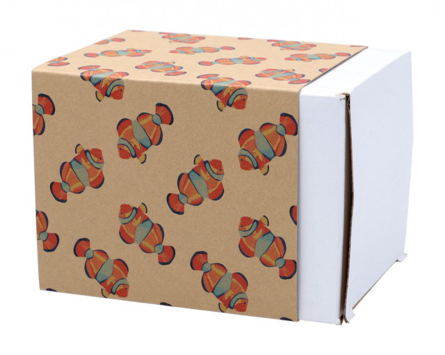 Personalizowany rękaw z papieru kraft