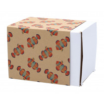 Personalizowany rękaw z papieru kraft