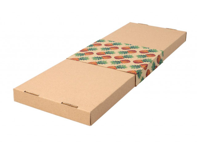 Personalizowany rękaw z papieru kraft